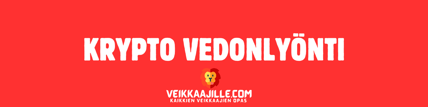 Krypto vedonly&ouml;nti